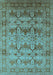 Oriental Light Blue Industrial Rug, urb662lblu