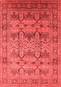 Oriental Red Industrial Rug, urb662red