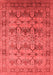 Oriental Red Industrial Area Rugs