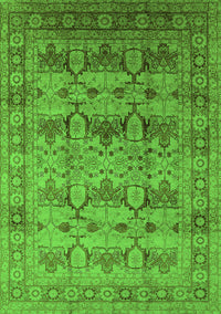 Oriental Green Industrial Rug, urb662grn