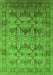 Oriental Green Industrial Rug, urb662grn