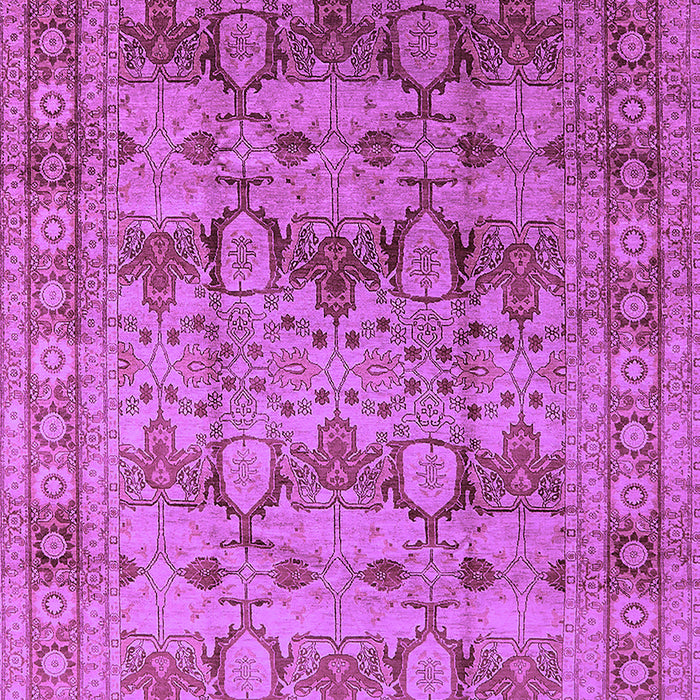 Machine Washable Oriental Purple Industrial Area Rugs, wshurb662pur