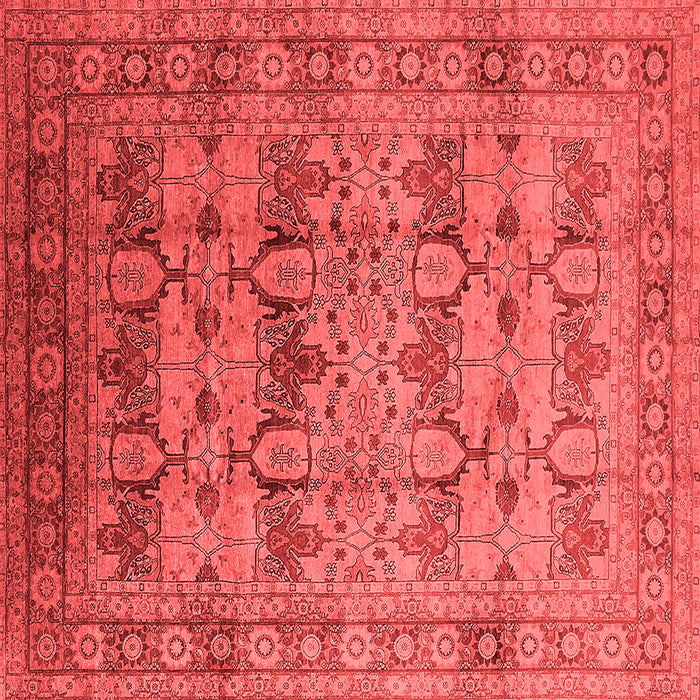 Oriental Red Industrial Rug, urb662red