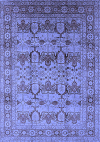 Oriental Blue Industrial Rug, urb662blu