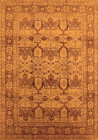 Oriental Orange Industrial Rug, urb662org