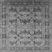 Square Oriental Gray Industrial Rug, urb662gry