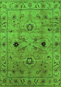 Oriental Green Industrial Rug, urb663grn