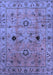 Oriental Blue Industrial Rug, urb663blu