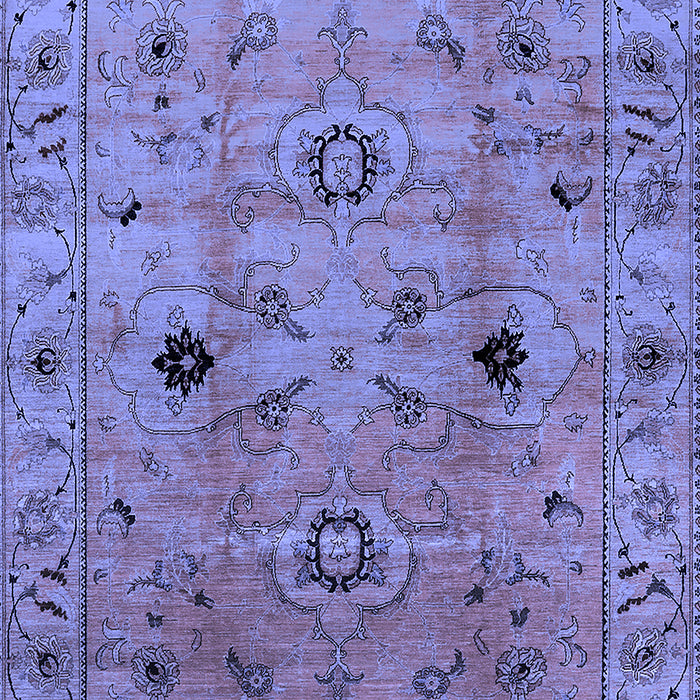 Oriental Blue Industrial Rug, urb663blu