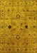 Oriental Yellow Industrial Rug, urb663yw