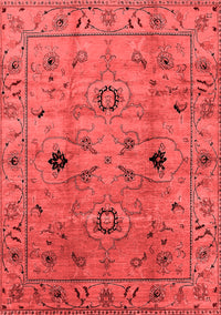 Oriental Red Industrial Rug, urb663red