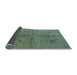 Sideview of Oriental Light Blue Industrial Rug, urb664lblu