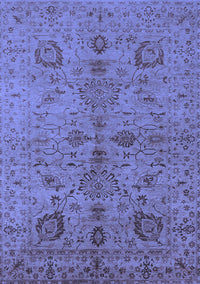 Oriental Blue Industrial Rug, urb664blu