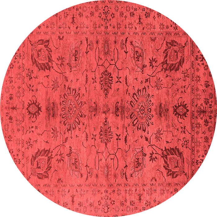 Machine Washable Oriental Red Industrial Rug, wshurb664red