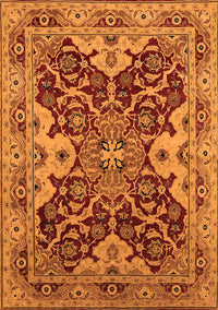 Oriental Orange Industrial Rug, urb665org