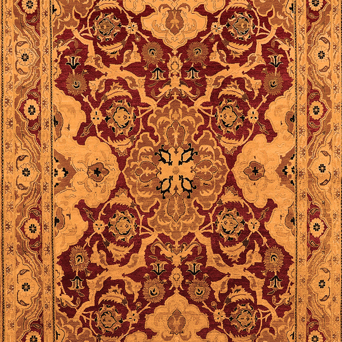 Oriental Orange Industrial Rug, urb665org