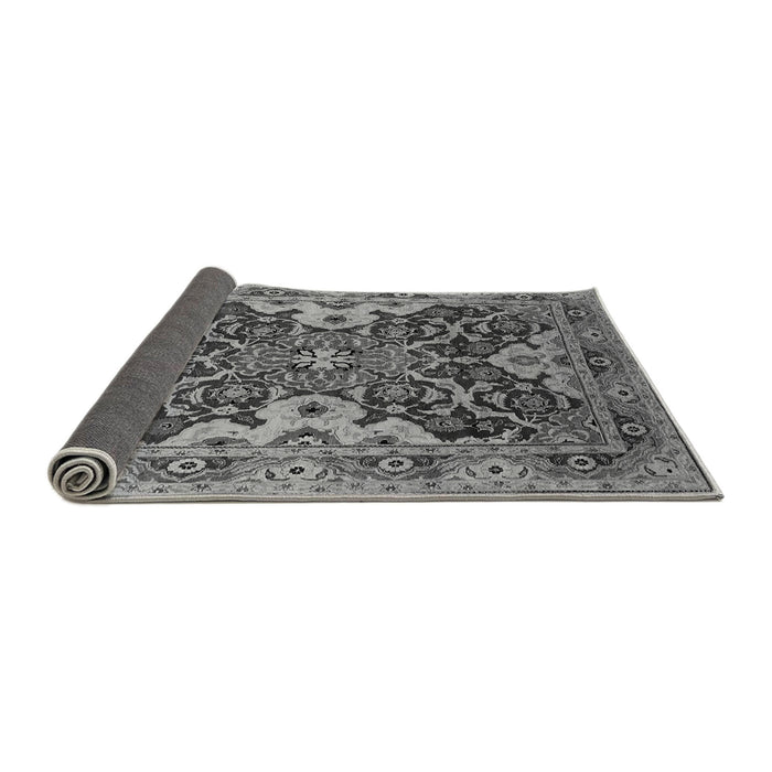 Sideview of Oriental Gray Industrial Rug, urb665gry