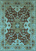 Oriental Light Blue Industrial Rug, urb665lblu