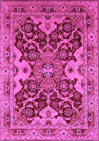 Oriental Pink Industrial Rug, urb665pnk