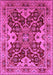 Oriental Pink Industrial Rug, urb665pnk