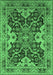 Oriental Emerald Green Industrial Rug, urb665emgrn