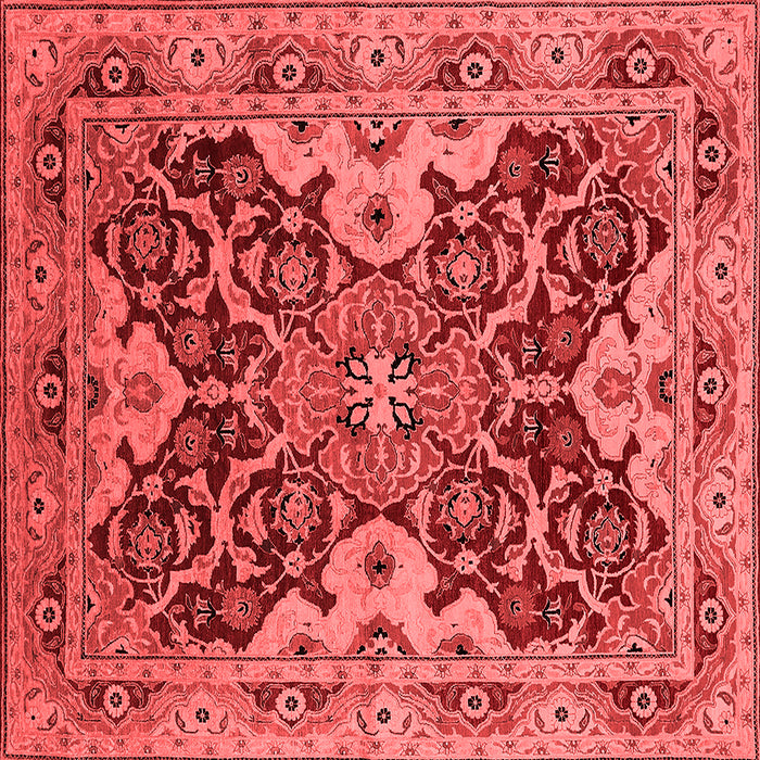 Oriental Red Industrial Rug, urb665red