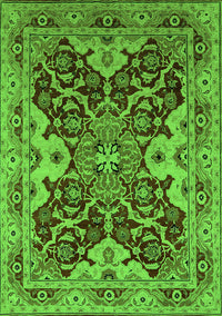 Oriental Green Industrial Rug, urb665grn