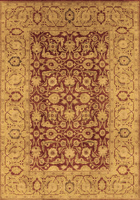 Oriental Brown Industrial Rug, urb666brn