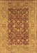 Oriental Brown Industrial Rug, urb666brn