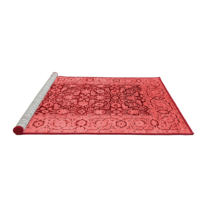 Industrial Red Washable Rugs