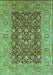 Oriental Turquoise Industrial Rug, urb666turq