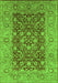 Oriental Green Industrial Rug, urb666grn