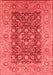 Oriental Red Industrial Area Rugs