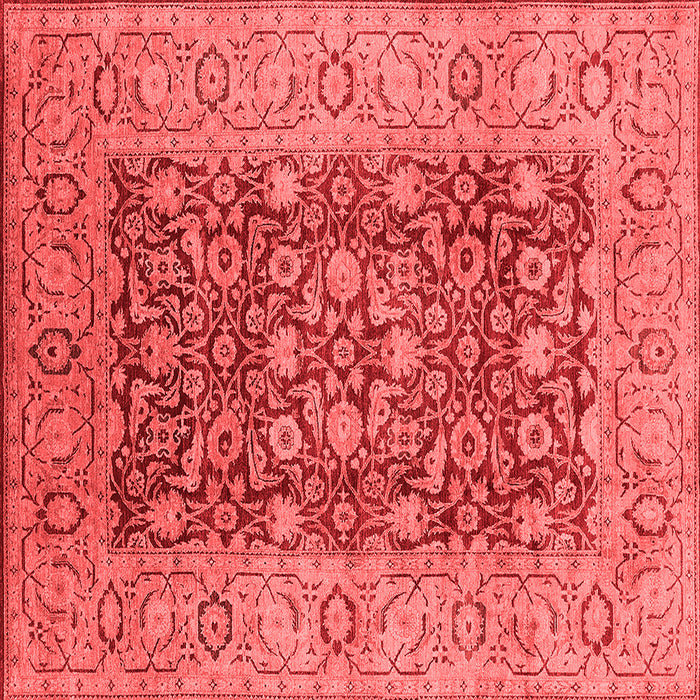 Oriental Red Industrial Rug, urb666red