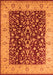 Oriental Orange Industrial Rug, urb667org