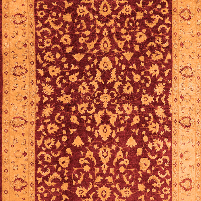 Oriental Orange Industrial Rug, urb667org