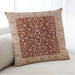 Lifestyle Image of Mid-Century Modern Urban Square Sandy Brown Throw Pillow, 18 inch by 18 inch, pwurb667