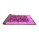 Sideview of Oriental Purple Industrial Rug, urb667pur