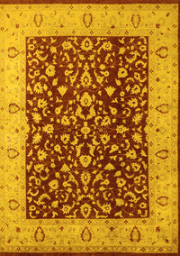 Oriental Yellow Industrial Rug, urb667yw