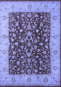 Oriental Blue Industrial Rug, urb667blu