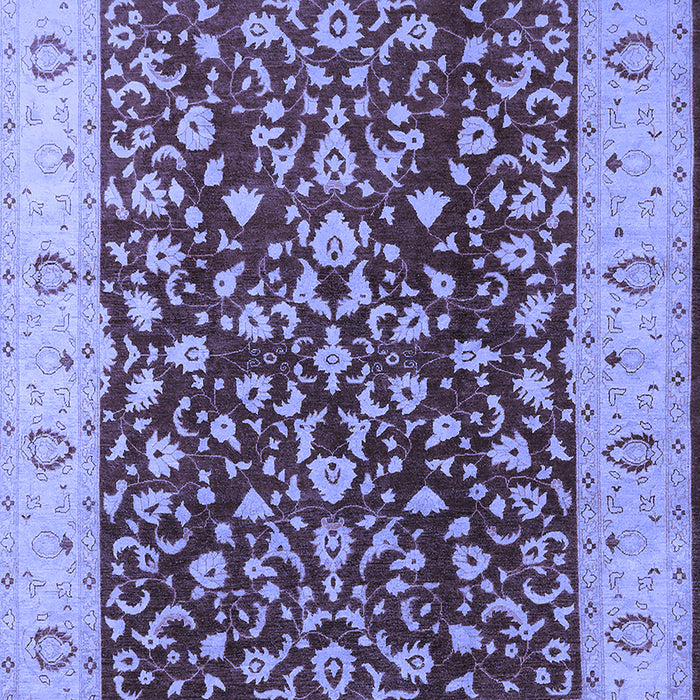 Oriental Blue Industrial Rug, urb667blu