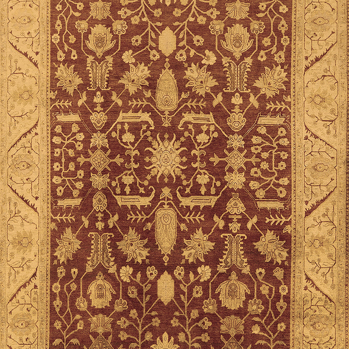 Oriental Brown Industrial Rug, urb668brn