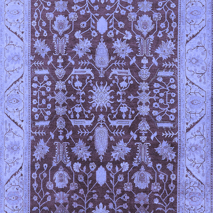 Oriental Blue Industrial Rug, urb668blu