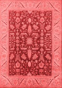 Oriental Red Industrial Rug, urb668red