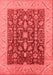 Oriental Red Industrial Area Rugs