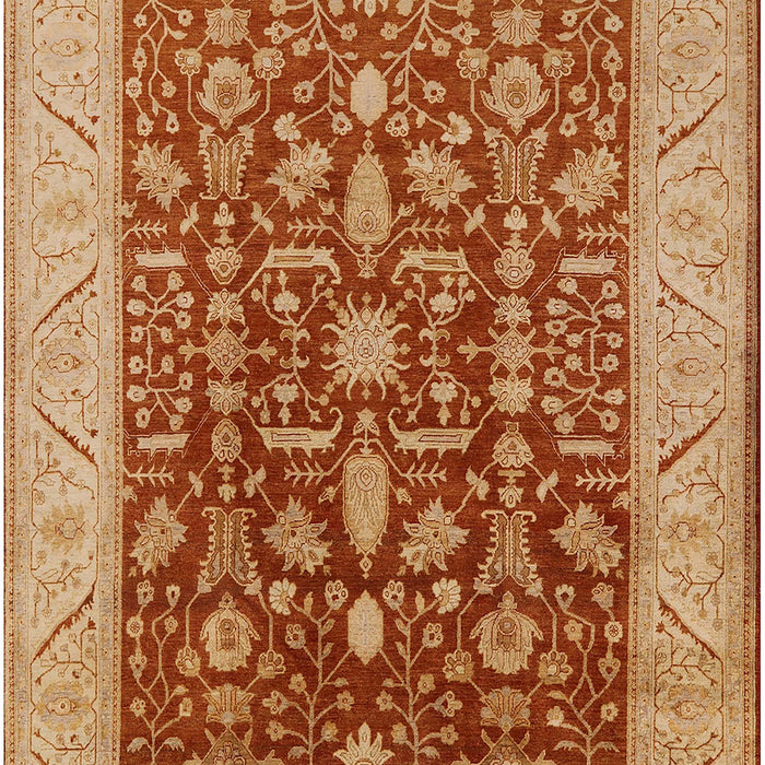 Mid-Century Modern Red Oriental Rug, urb668