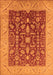 Oriental Orange Industrial Rug, urb668org