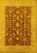 Oriental Yellow Industrial Rug, urb668yw