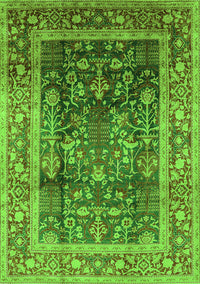 Oriental Green Industrial Rug, urb669grn