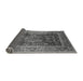 Sideview of Oriental Gray Industrial Rug, urb669gry